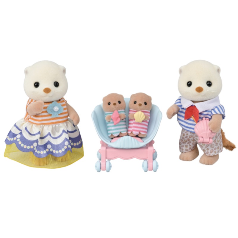 Calico Critters Sea Otter Family