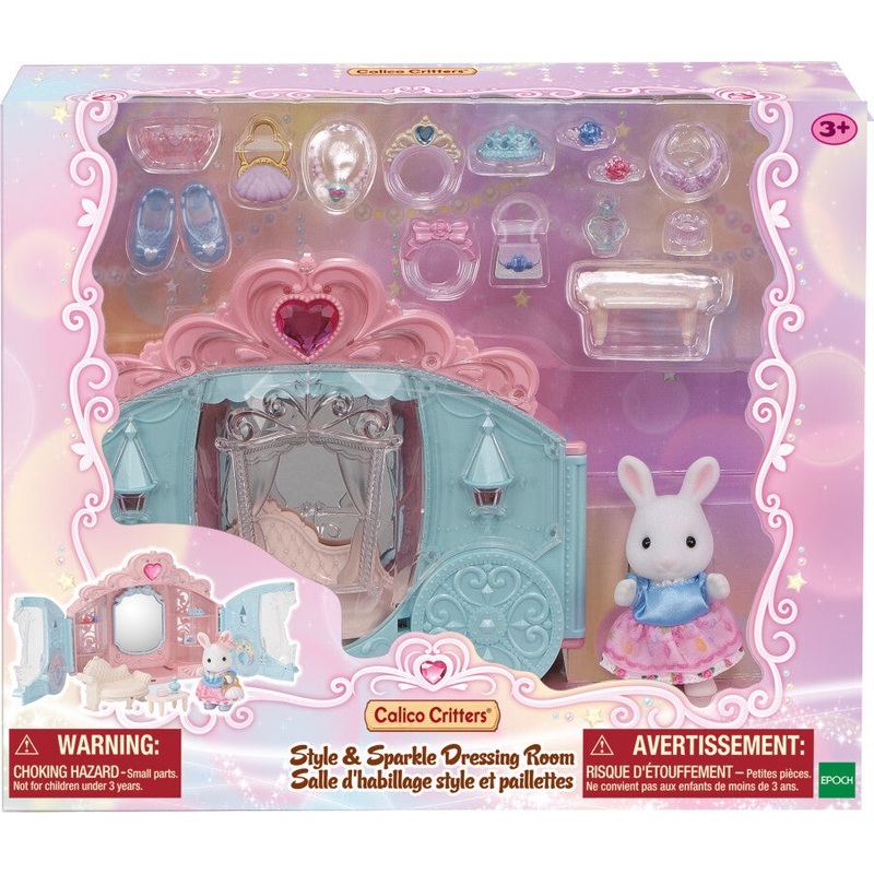Calico Critters Style and Sparkle Dressing Room