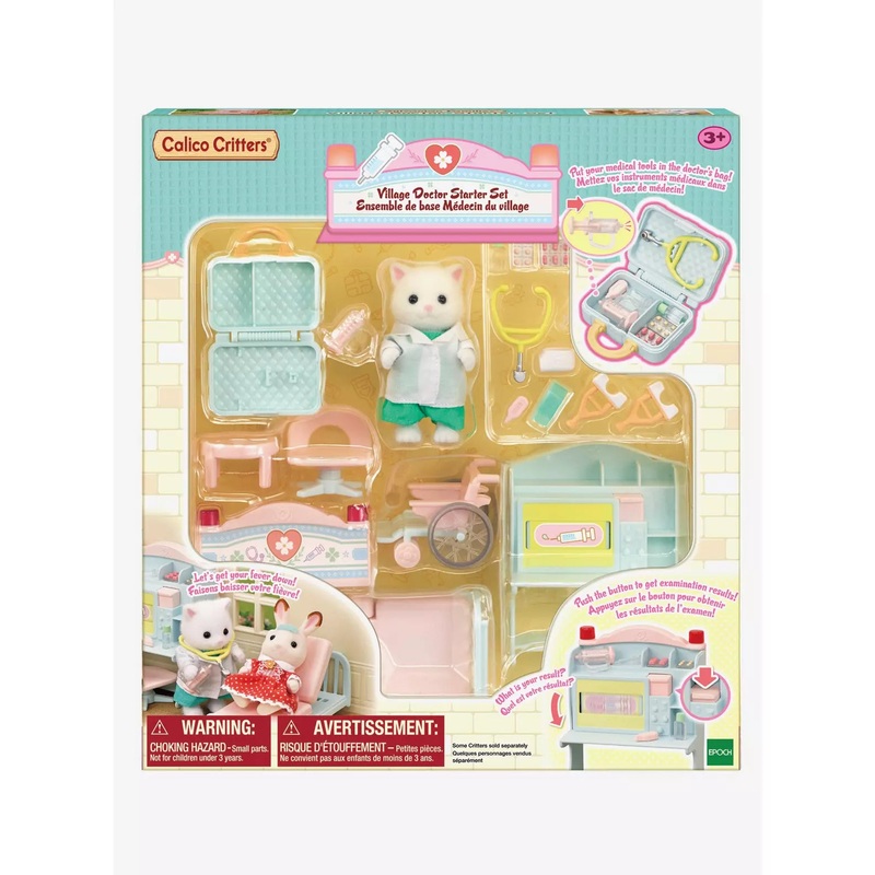 Calico Critters Village Doctor Starter Set