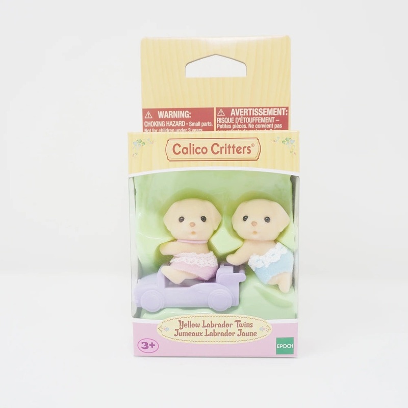 Calico Critters Yellow Lab Twins