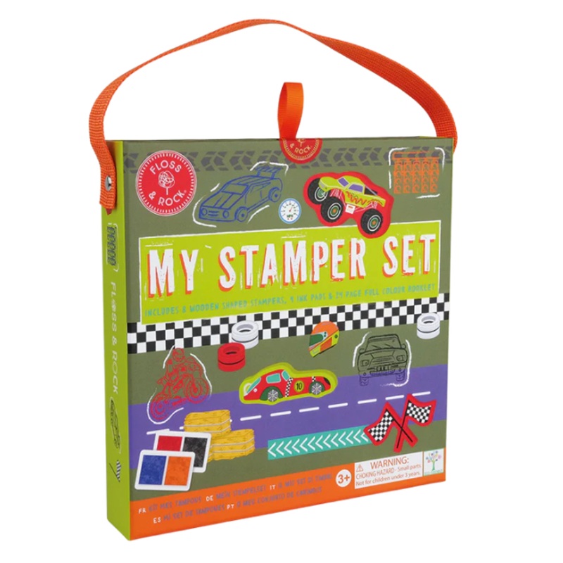 Cars Stamper Set Floss And Rock