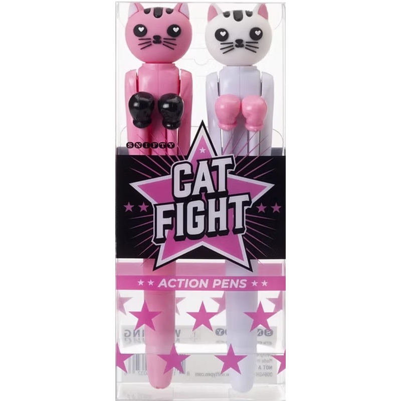 Cat Fight Action Pens