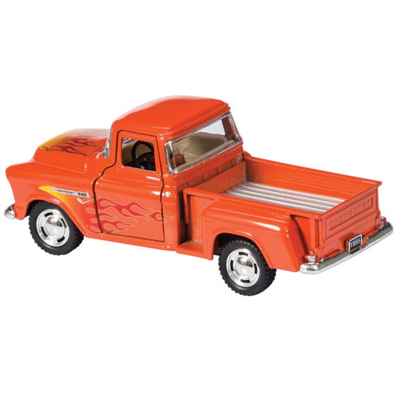Chevy Pickup With Flames 1955