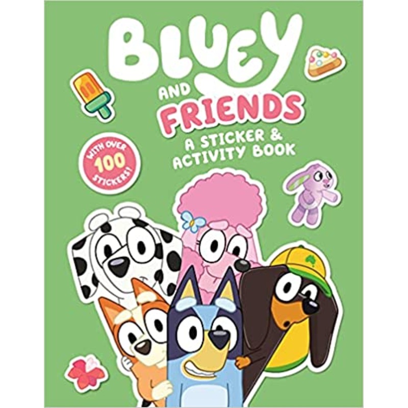 Bluey and Friends Sticker Activity Book