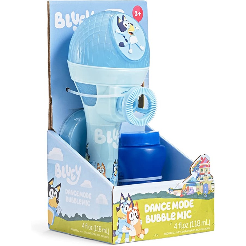 Bluey Dance Bubble & Sing Microphone