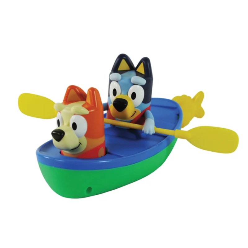 Bluey Paddling Canoe