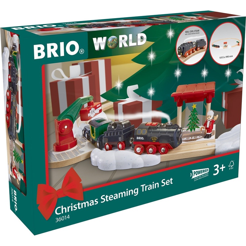 BRIO Christmas Steaming Train