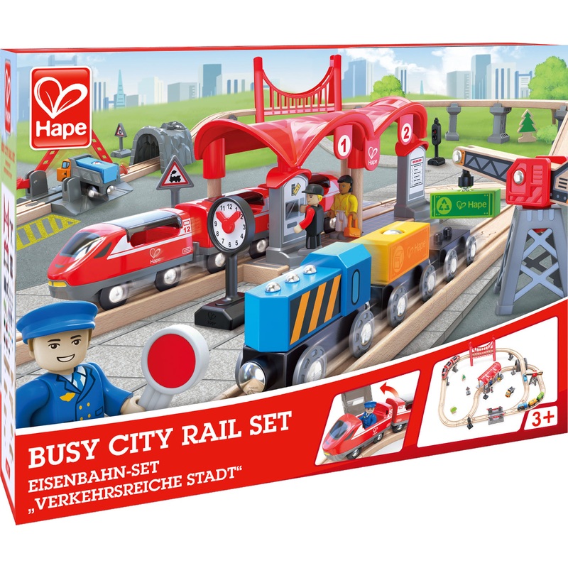 Busy City Rail Set