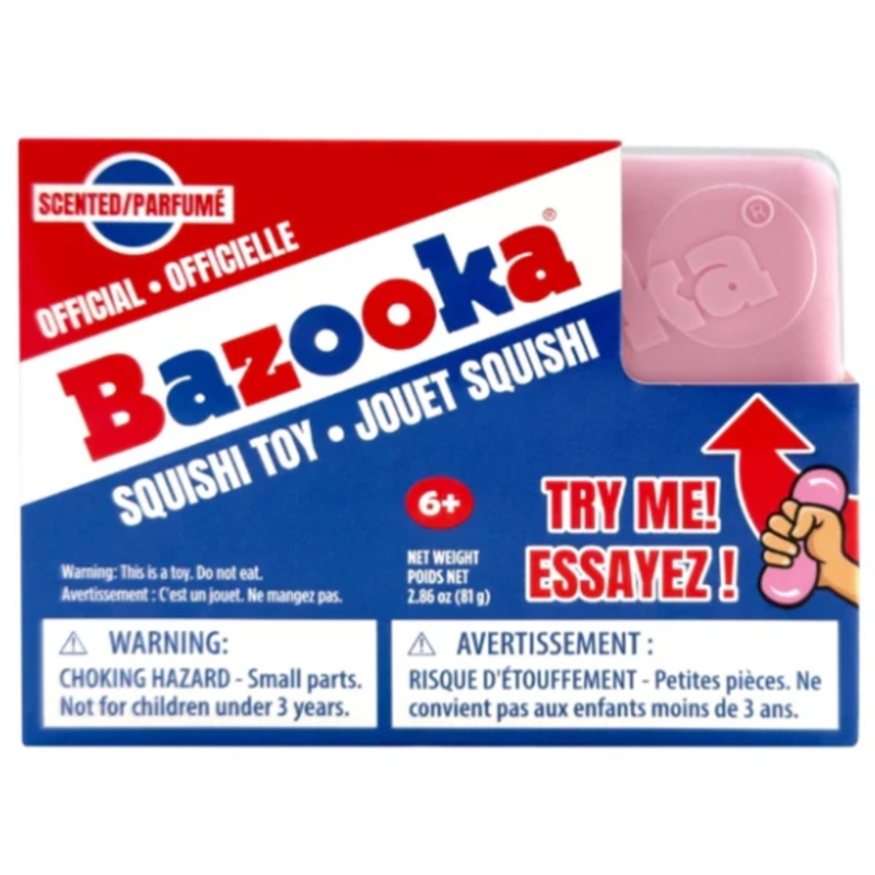 Bazooka Gum Scented Squishi