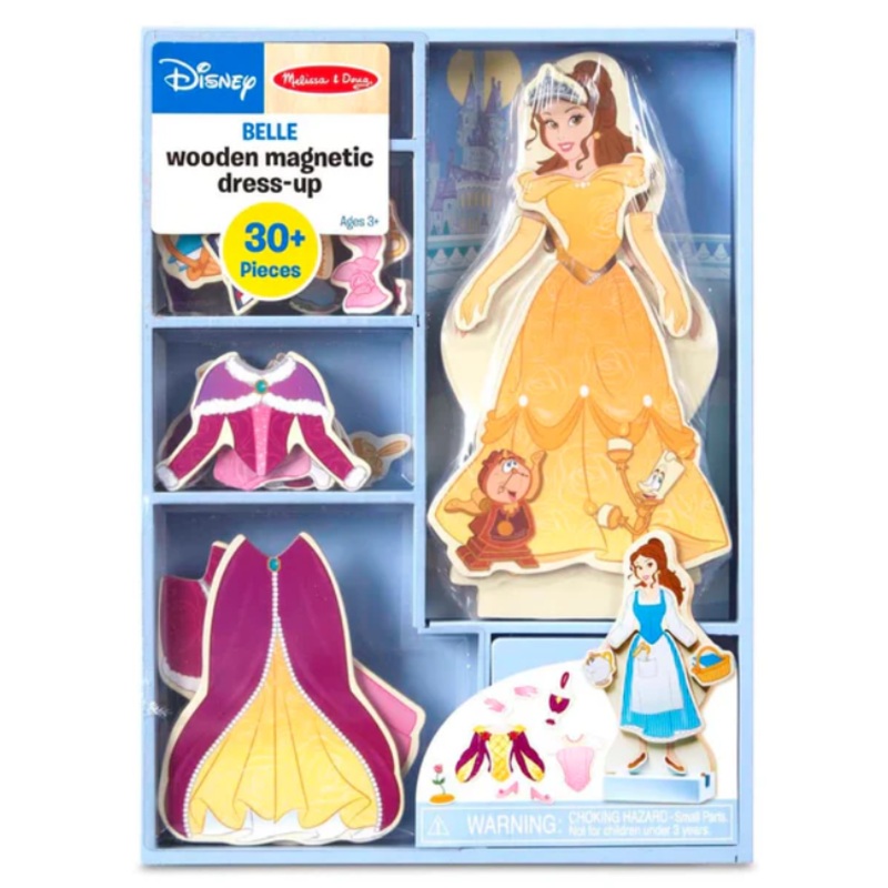 Belle Wooden Magnetic Dress Up