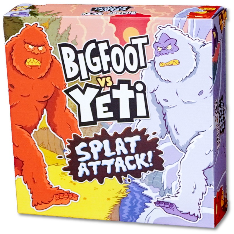 Bigfoot vs Yeti Splat Attack Game