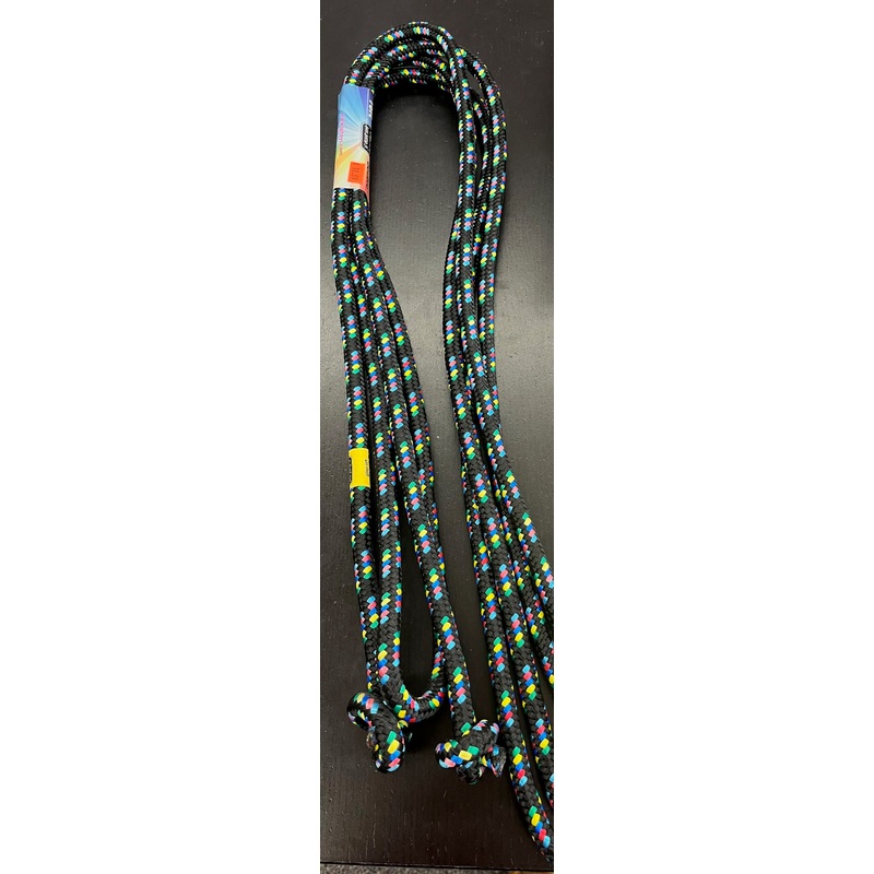 Black Confetti 8 Foot Jump Rope