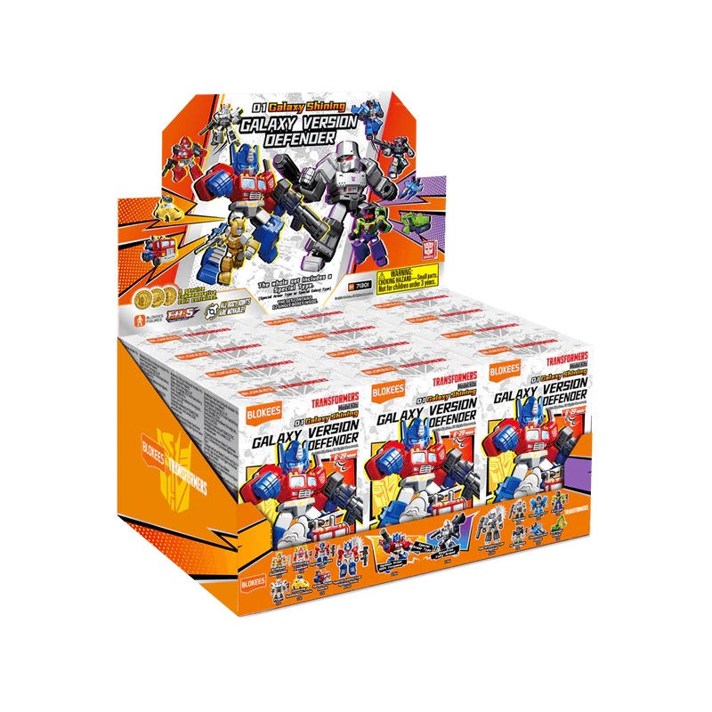 Blokees Transformers Defender Version 1`(sold individually)