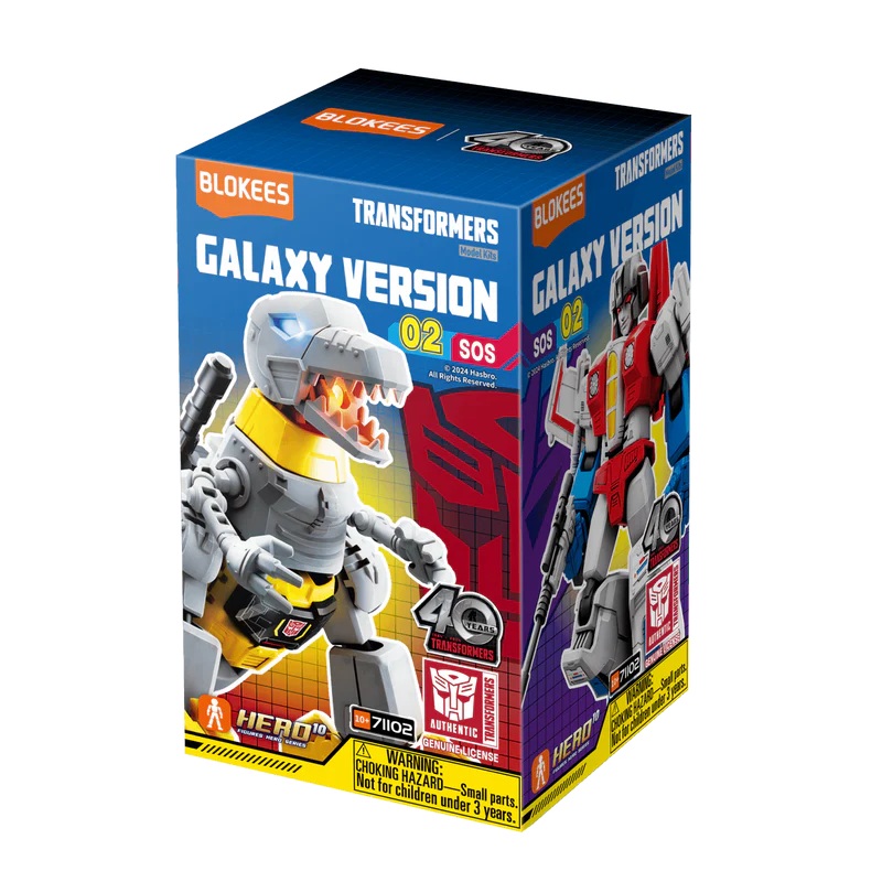 Blokees Transformers Galaxy Wave 2 (sold individually)