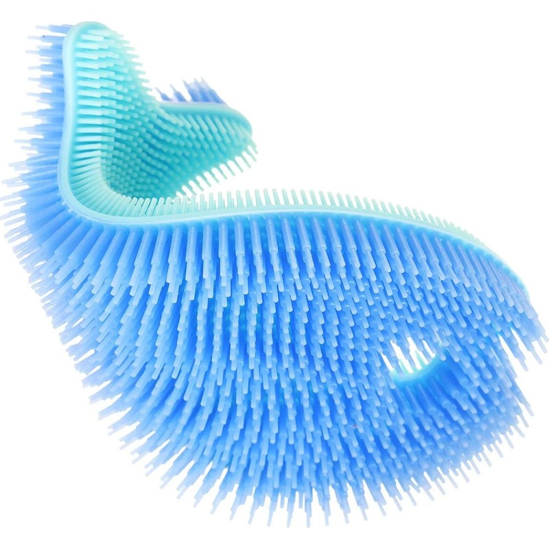 Blue Fish Bath Scrub