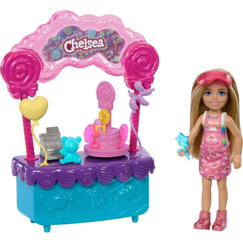 Barbie Chelsea Doll & Lollipop Stand