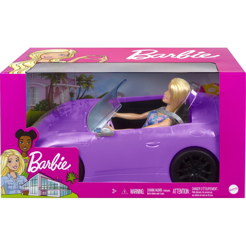 Barbie Doll and Vehicle (Blonde)