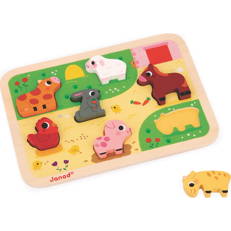 Barnyard Chunky Wooden Puzzle