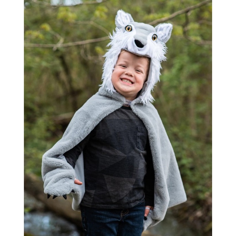 Wolf Woodland Storybook Cape