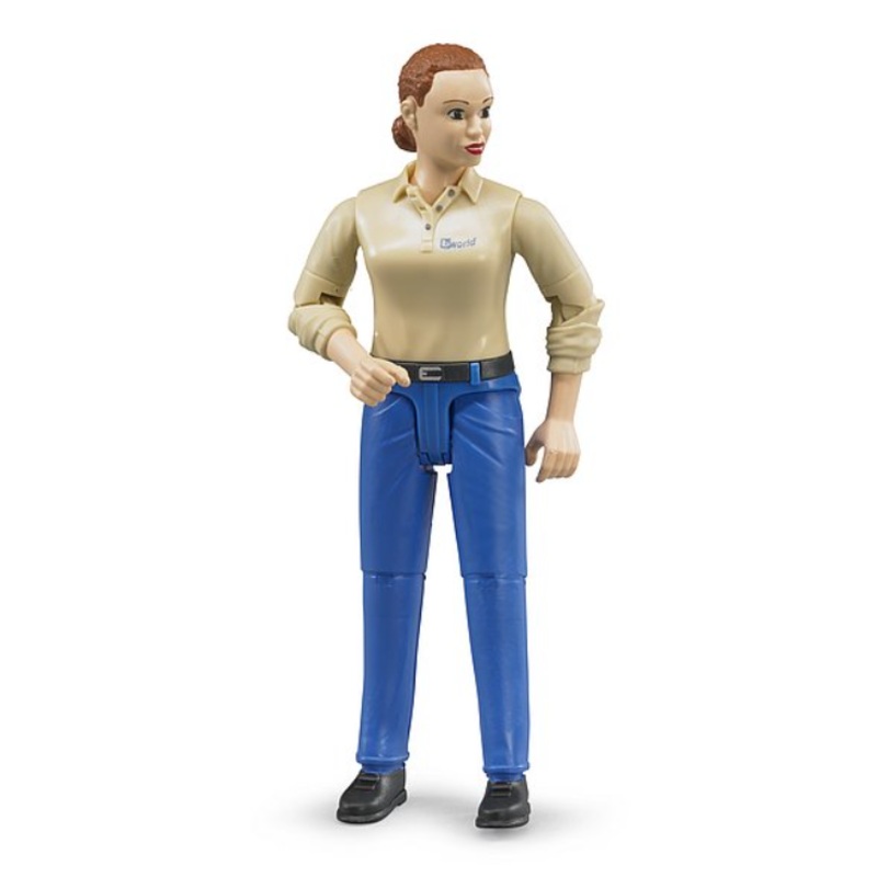 Woman With Blue Trousers Bruder