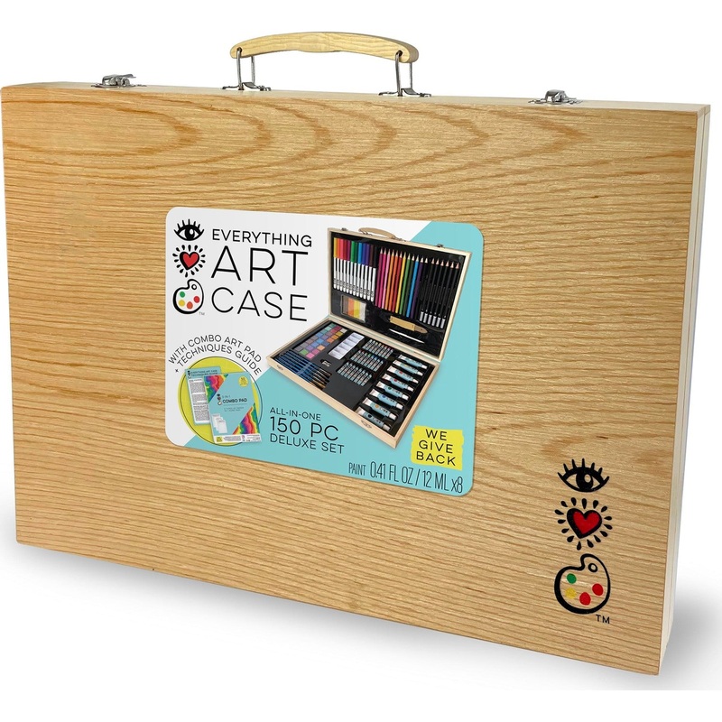 Wooden Artist Case