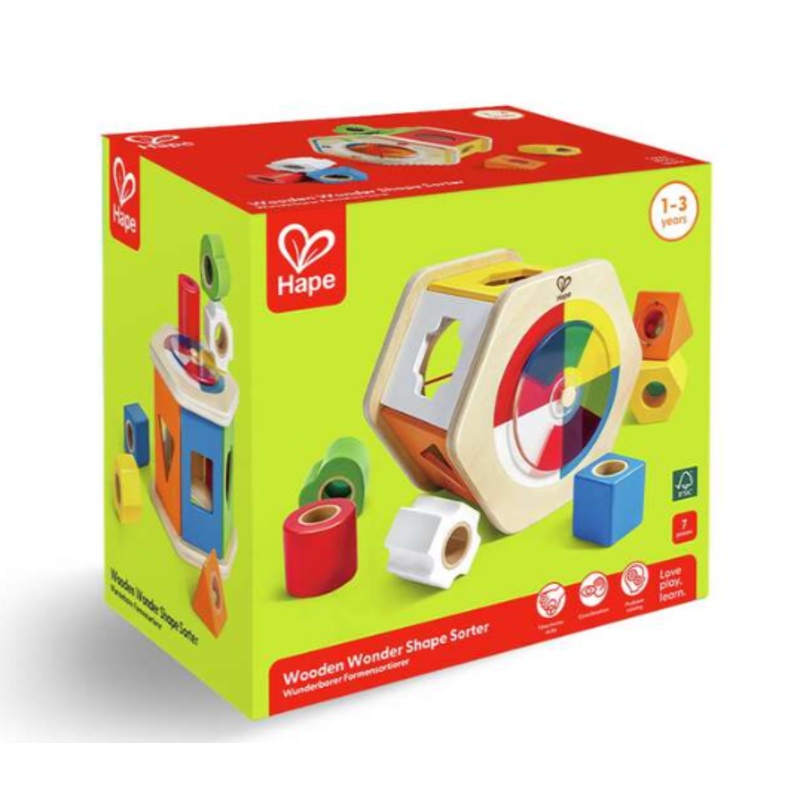 Wooden Wonder Shape Sorter