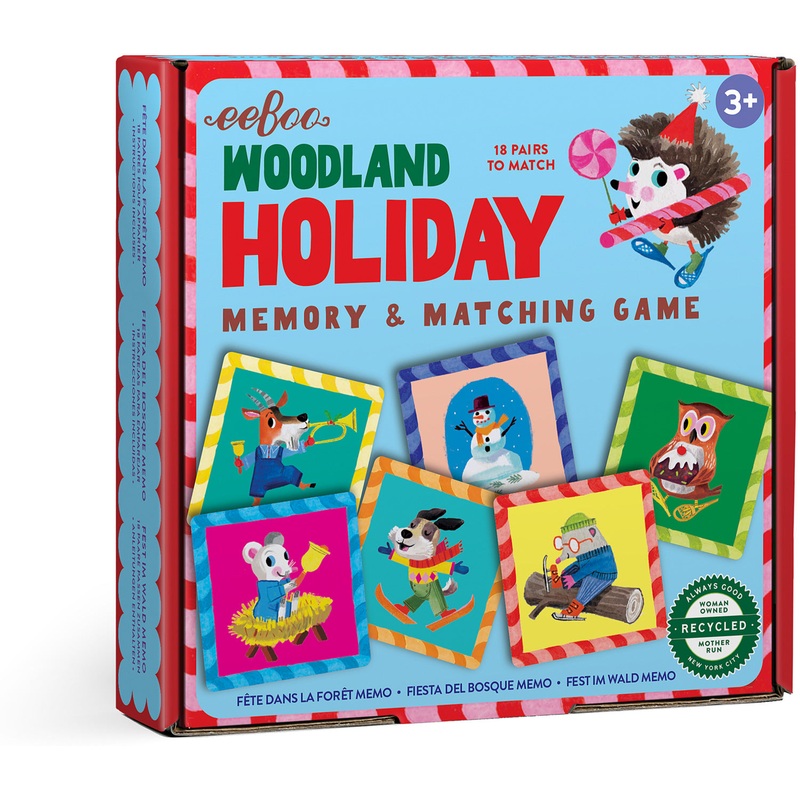 Woodland Holiday Memory & Matching Game