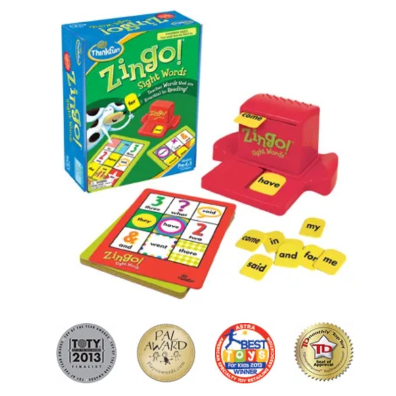 Zingo Sight Words