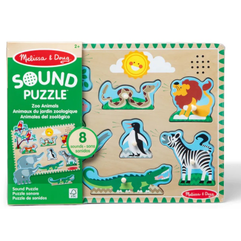 Zoo Animals Sound Puzzle