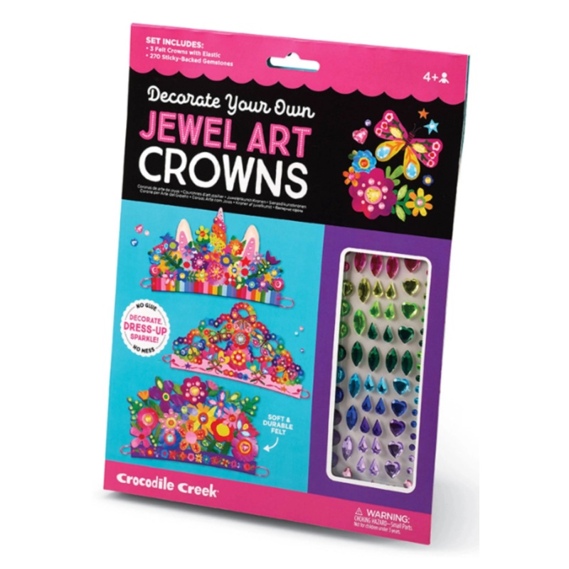 Unicorn Flowers Jewel Art Crowns