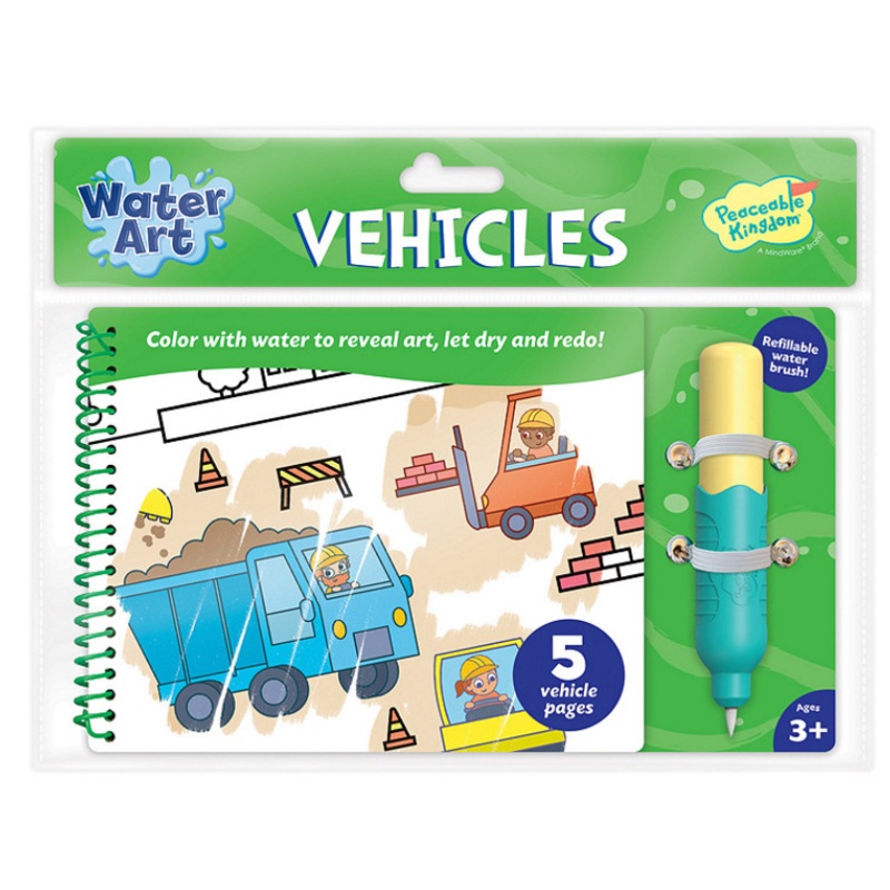 Water Art Book Vehicles