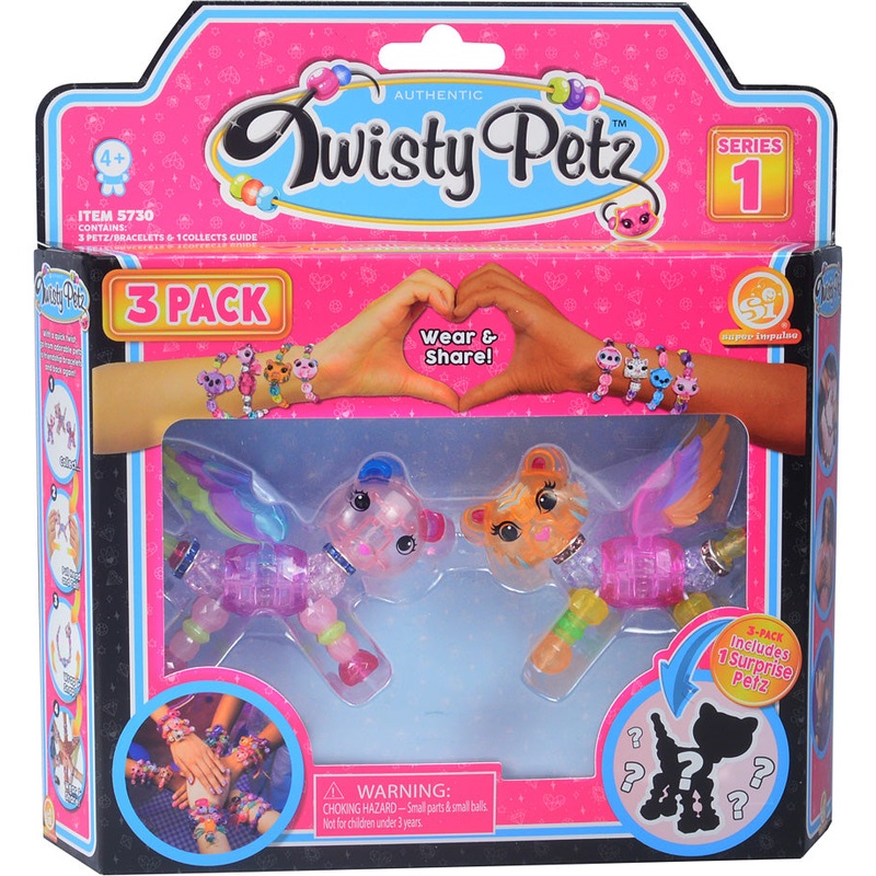 Twisty Petz 3 Bracelets