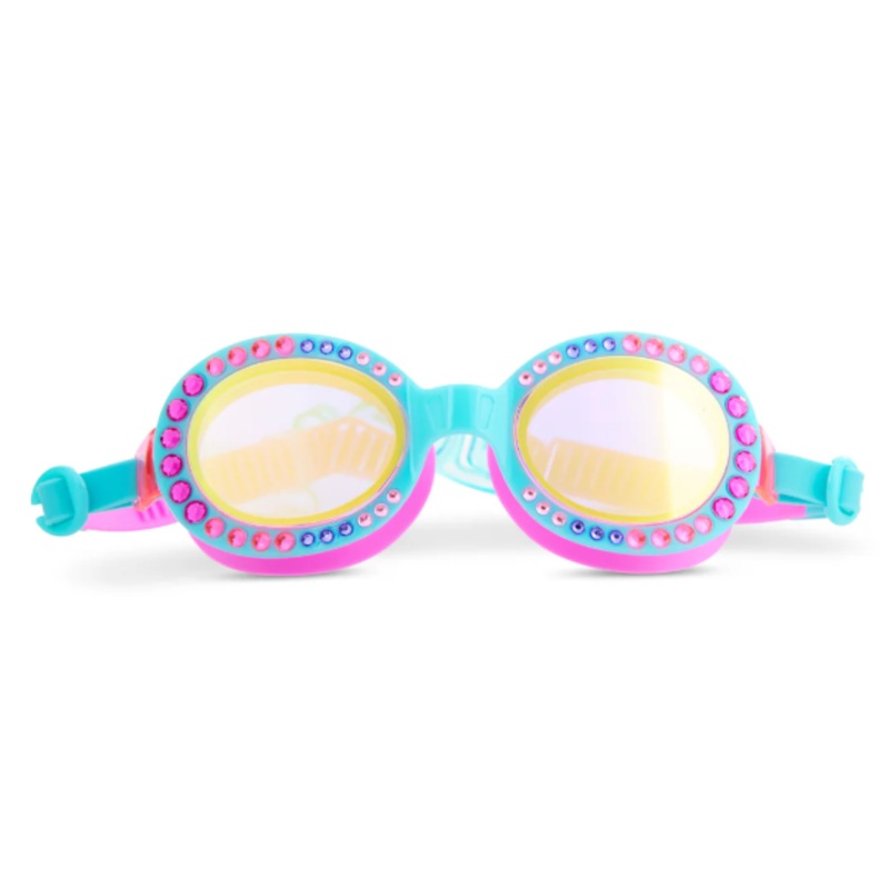 Aurora Borealis Blue Youth Swim Goggles