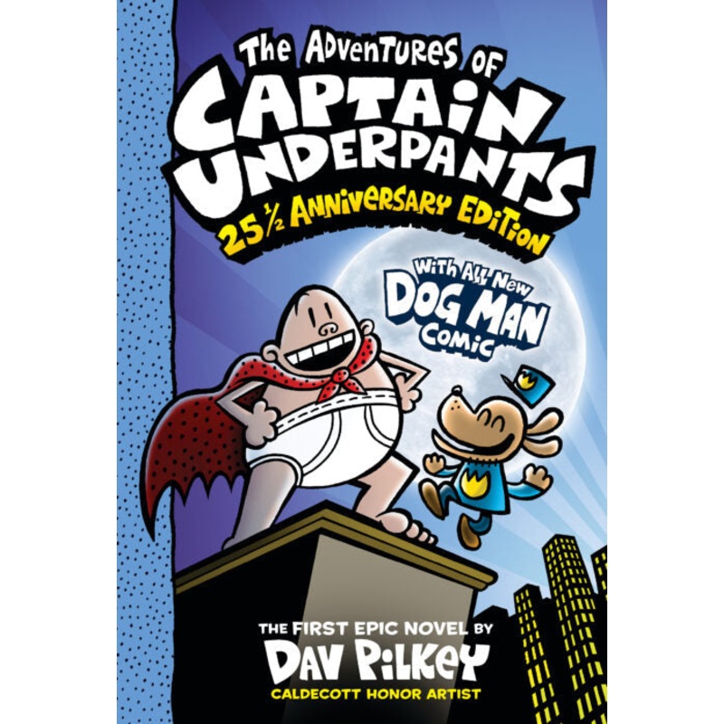 The Adventures of Captain Underpants #1 including Dog Man Comic
