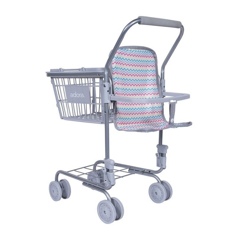 Adora Shopping Cart Rainbow Zig Zag