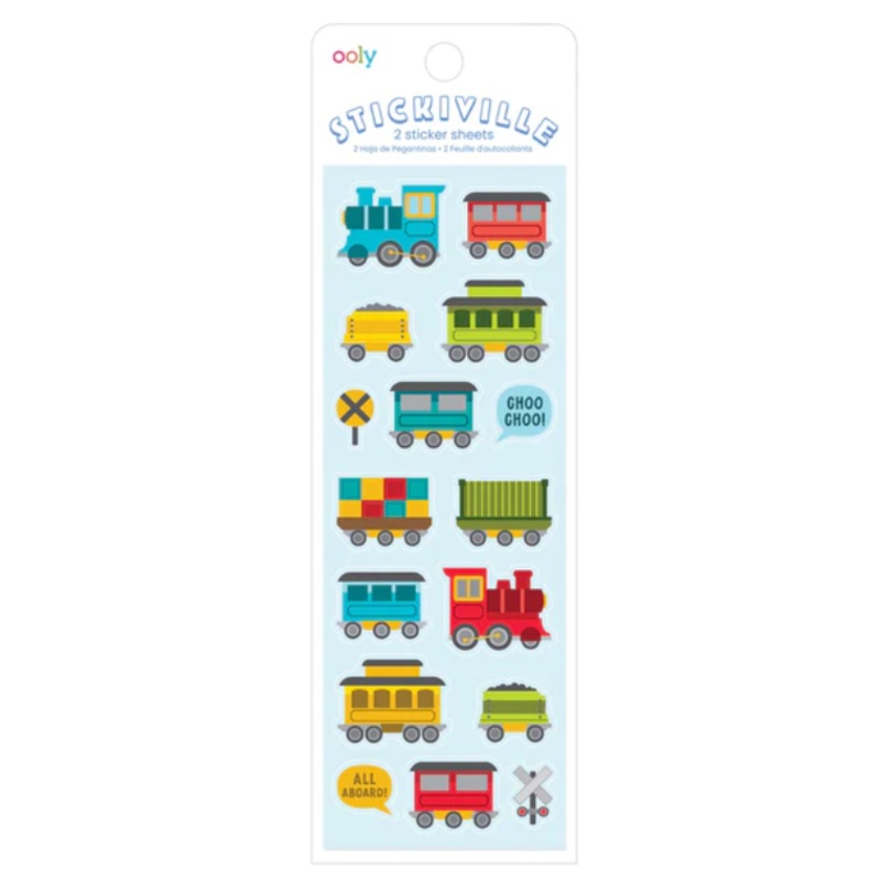 All Aboard Stickers