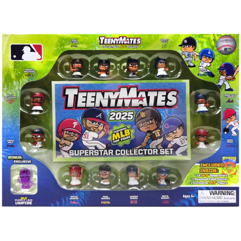 Teenymates MLB Fielder Collector 2025 Gift Set