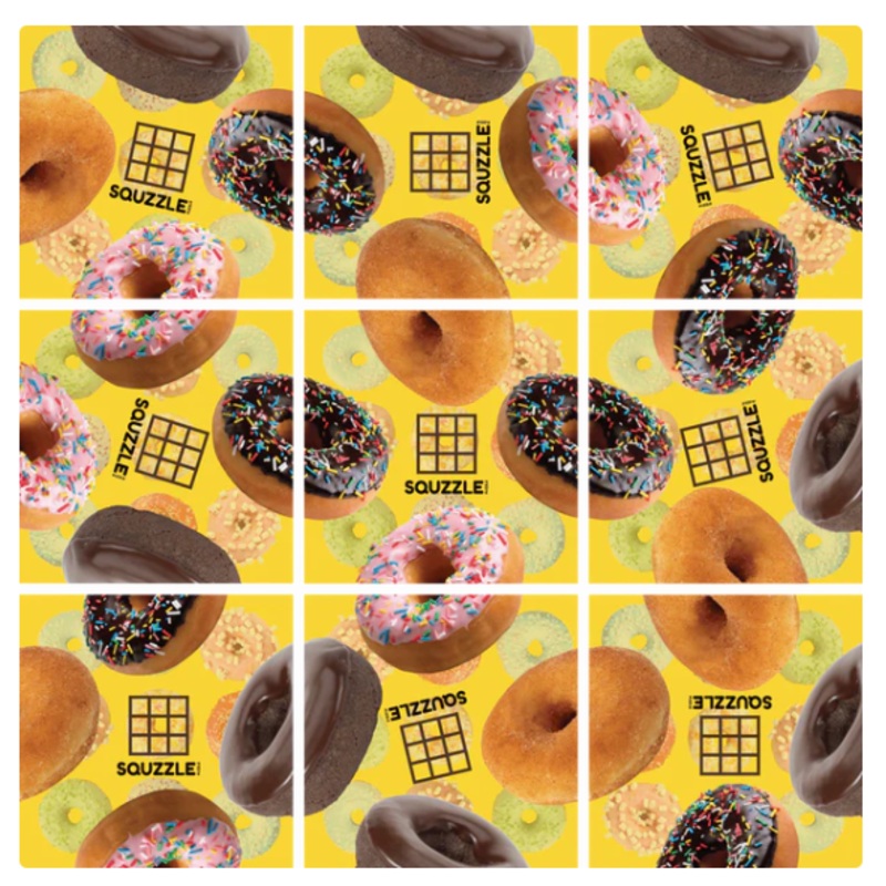 Squzzle Donuts Puzzle