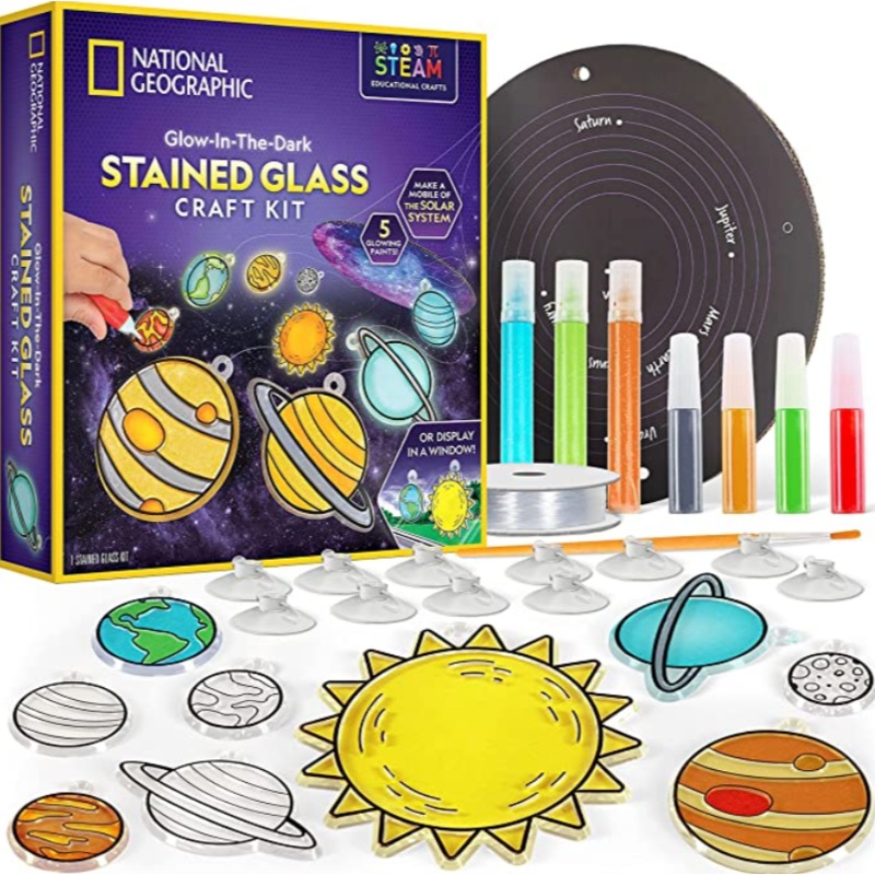Stained Glass Solar System