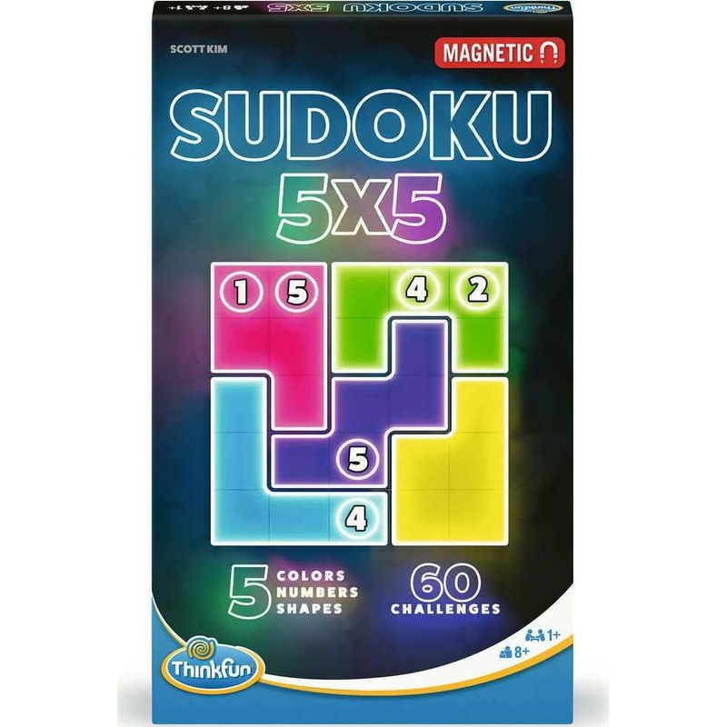 Sudoku 5x5 Travel Puzzle