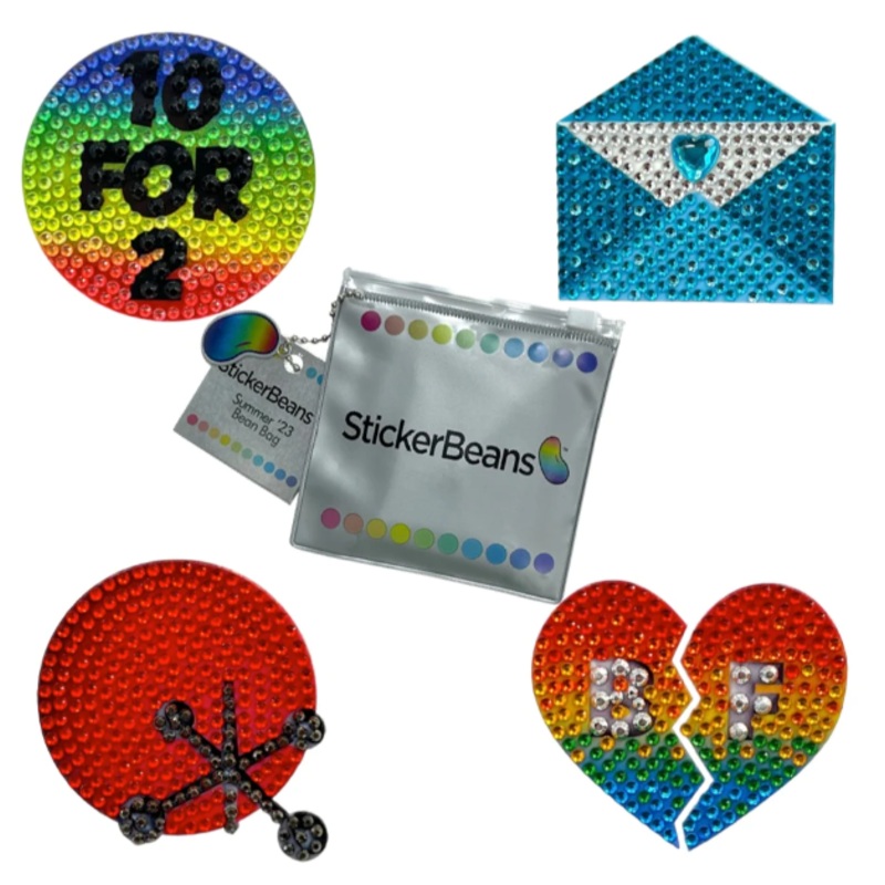 Summer Bean Bag 23 Stickerbeans