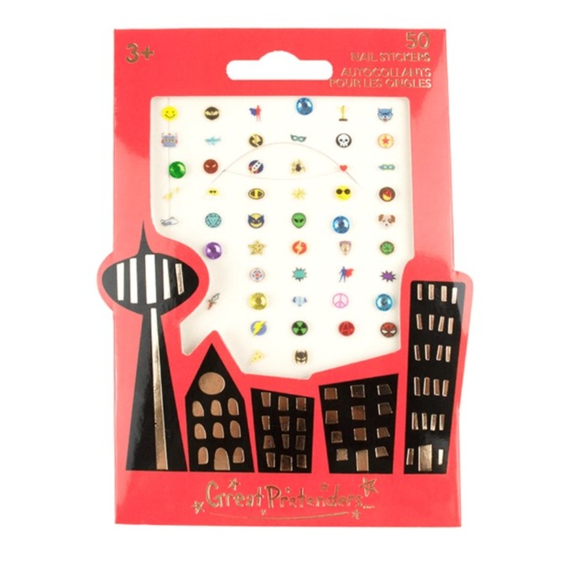 Super Hero Nail Stickers