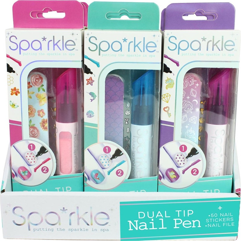 Sparkle Dual-tip Nail Pen