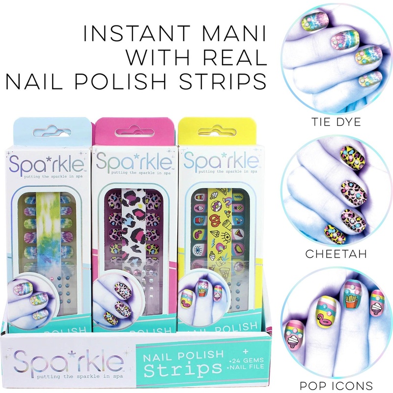 Sparkle Nail Polish Strips