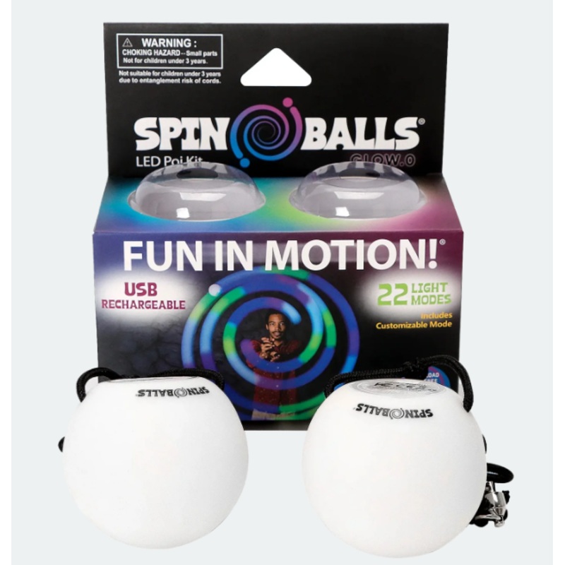 Spinballs LED Poi Balls