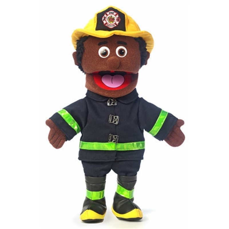 Silly Puppets Fireman 14"