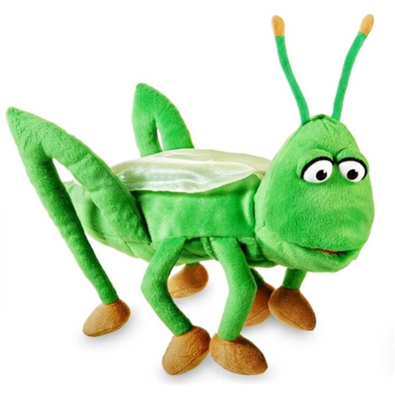 Silly Puppets Grasshopper
