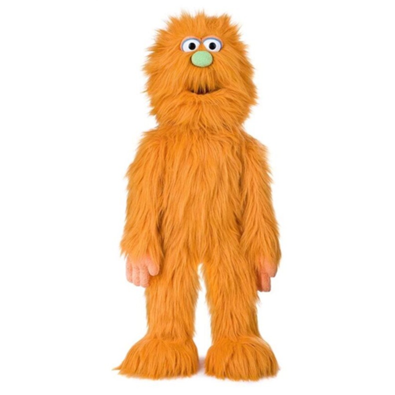 Silly Puppets Orange Monster 30"