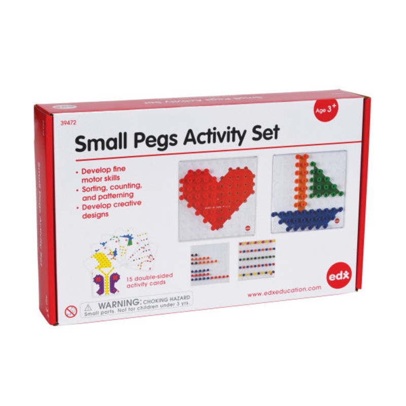 Small Pegs Activity Set