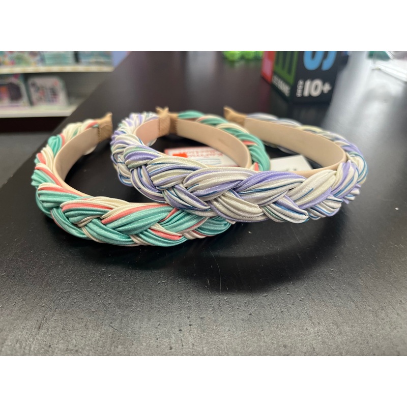 Satin Boho Braid Headband